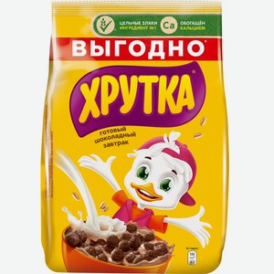 Готовый шоколадный завтрак Хрутка обогащенный кальцием, 650 г