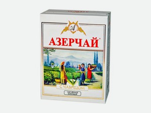Чай черный Азерчай с чабрецом листовой, 100 г