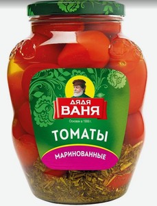 Томаты маринованные Дядя Ваня, 680 г