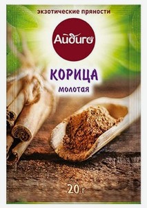 Корица Айдиго молотая, 20 г