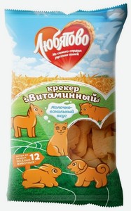 Крекер Любятово Витаминный, 300 г
