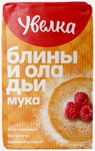 Мука пшеничная для блинов и оладий увелка, 1000г