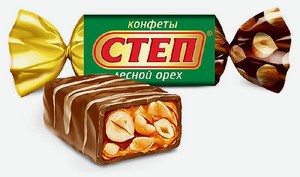 Конфеты шоколадные Славянка Степ лесной орех, вес