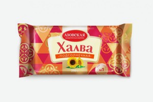 Халва Азовская кондитерская фабрика подсолнечная, 250 г