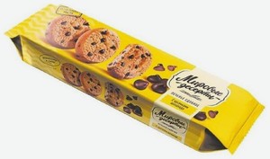 Печенье Брянконфи С кусочками шоколада, 170 г