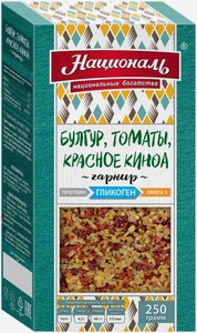 Националь Смесь для гарнира Националь булгур томаты красное киноа 250 г