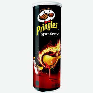 Чипсы картофельные Pringles Острый и Пряный вкус, 165 г