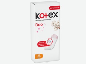 Прокладки Kotex Normal ежедневные, 20 шт в уп в магазинах Химок — Едадил