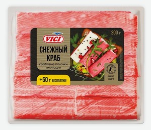 Крабовые палочки VICI Снежного краба, 250 г