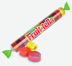 Жевательный мармелад Fruittella с фруктовой начинкой, 52 г 