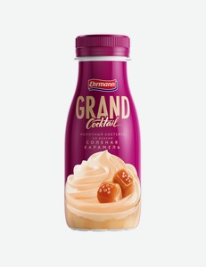 Коктейль молочный Grand Cocktail Соленая карамель 4%, 260 мл