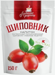 Напиток растворимый Любимые рецепты Шиповник, 150 г