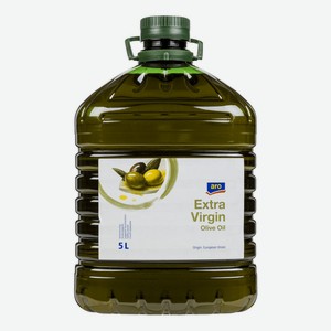 Масло оливковое Aro Extra virgin, нерафинированное, 5 л, Италия