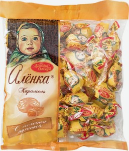 Карамель Аленка с молочной начинкой, 250 г