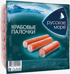 Крабовые палочки охлажденные Русское море, 400г