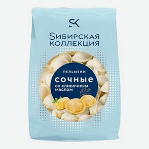 Пельмени Сибирская Коллекция Сочные со сливочным маслом, 700 г