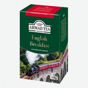 Чай черный Ahmad Tea English Breakfast листовой 100 г