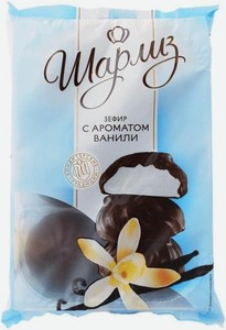 Зефир Шарлиз с ароматом ванили глазированный 240 г