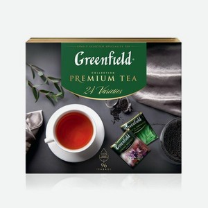 Чайный набор Greenfield коллекция, 24 вида, 167 г, 96 шт