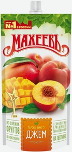 Джем Махеевъ из персика и манго, 300 г, дой-пак