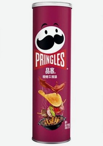 Чипсы Pringles со вкусом стейка барбекю, 110 г, Китай