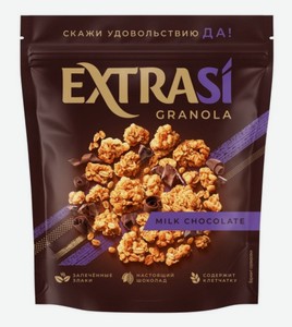 Гранола ExtraSi Молочный шоколад 300г