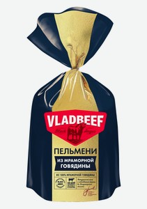 Пельмени Vladbeef из мраморной говядины, 800 г