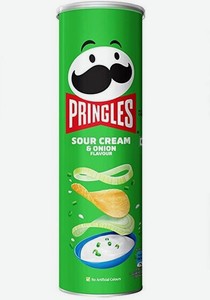 Чипсы Pringles со вкусом сметаны и лука, 110 г, Китай