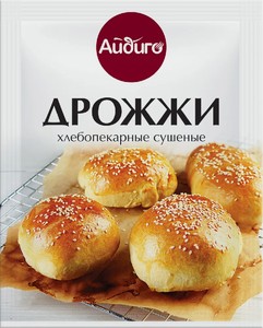 Дрожжи Айдиго хлебопекарные сухие 15 г 
