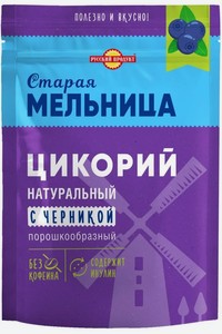 Цикорий натуральный с черникой порошкообразный, Старая Мельница 85 гр