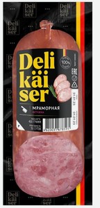 Ветчина Delikaiser Мраморная, 400г