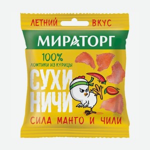Сухиничи Мираторг из куриного филе Манго-чили 40г