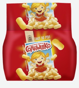 Палочки кукурузные Солнышко, 400 г