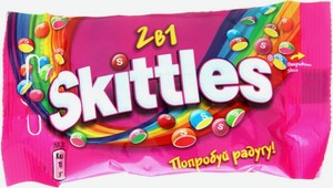 Драже Skittles 2 в 1, 38 г