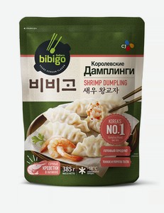 Дамплинги Bibigo Королевские с креветкой, 385 г