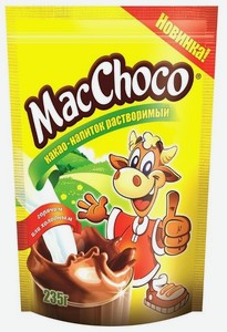 Какао-напиток MacChoco растворимый, 235 г
