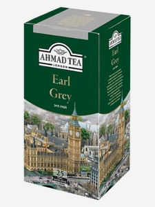 Чай черный Ahmad Tea Earl Grey в пакетиках 25 шт 50г