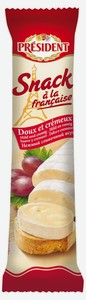 Сыр мягкий President Snack a La Fransaice Бри с белой плесенью 60%, 170 г
