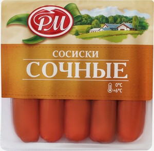 Сосиски РМ Сочные, 600 г