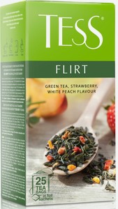Чай зеленый Tess Flirt в пакетиках, 25 шт.