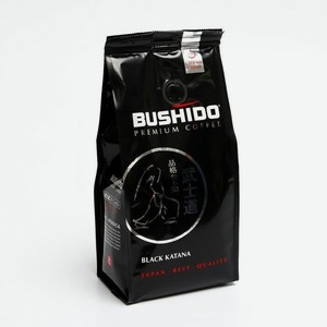 Кофе молотый Bushido Black Katana 227 г
