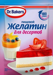 Желатин Dr.Bakers для десертов пищевой, 10 г
