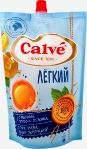 Соус майонезный Calve Легкий 20%, 800 г