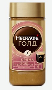 Кофе растворимый Nescafe Gold Crema, 170 г
