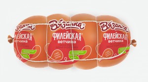 Ветчина вареная Вязанка Филейская, 450 г