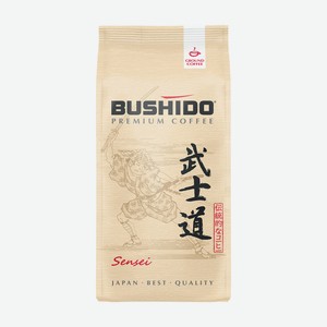 Кофе молотый Bushido Premium Sensei, 220 г, вакуумная упаковка