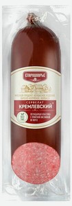 Колбаса варено-копченая Стародворье Сервелат Кремлевский, срез, 350 г