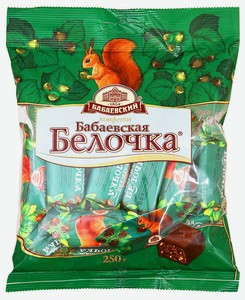Конфеты Бабаевский бабаевская белочка, 200 г