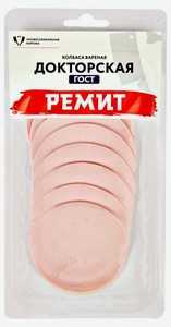 Колбаса вареная Ремит Докторская 150 г, нарезка