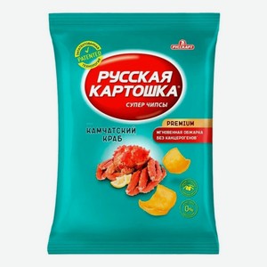 Чипсы картофельные Русская Картошка Краб 190 г